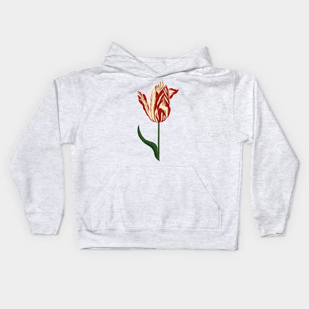 Tulip Fever Kids Hoodie by fionatgray